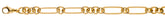 Collier Gelbgold 750 poliert Fantasiemuster - CGO112960